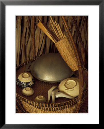 Traditional Food Basket, Vietnam by Keren Su Pricing Limited Edition Print image