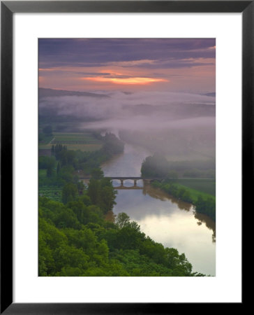 Dordogne River, Dordogne, Aquitaine, France by Doug Pearson Pricing Limited Edition Print image