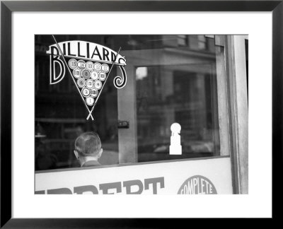 Billiard Hall, Greensboro, North Carolina, C.1938 by John Vachon Pricing Limited Edition Print image