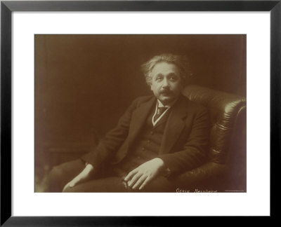 Albert Einstein by Genia Reinberg Pricing Limited Edition Print image