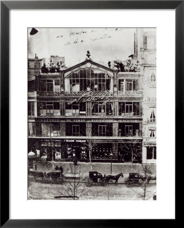 Studio Of Nadar At 35 Boulevard Des Capucines, Paris, C.1855 by Nadar Pricing Limited Edition Print image