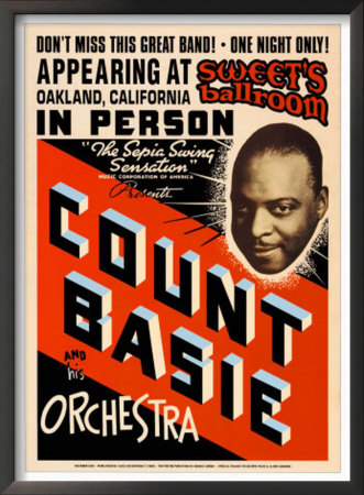 Count Basie Orchestra - Sweets Ballroom, Oakland, Ca 1939 by Dennis Loren Pricing Limited Edition Print image