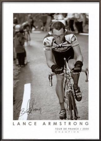 Lance Armstrong - 2000 Tour De France Champion by Graham Watson Pricing Limited Edition Print image