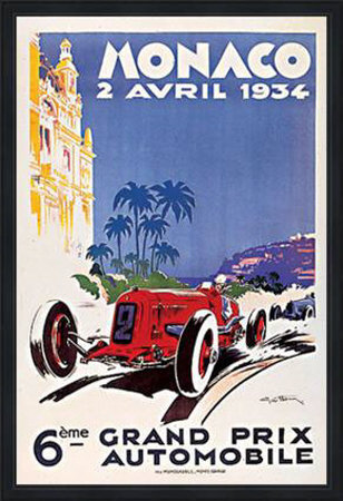 Monaco 1934 by Geo Ham Pricing Limited Edition Print image