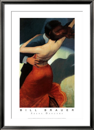 Salsa Dancers by Bill Brauer Pricing Limited Edition Print image
