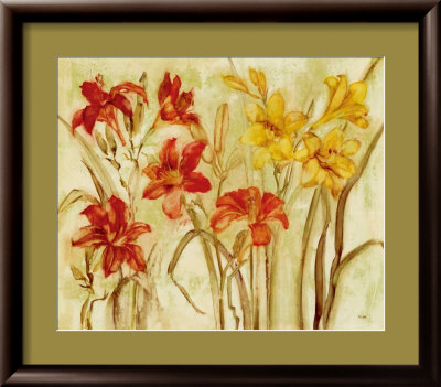 Day Lily Garden by Cheri Blum Pricing Limited Edition Print image