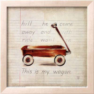Little Wagon by Lauren Hamilton Pricing Limited Edition Print image