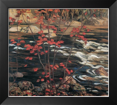 The Red Maple by A. Y. Jackson Pricing Limited Edition Print image