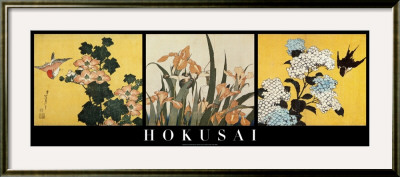 Flowers Panel by Katsushika Hokusai Pricing Limited Edition Print image
