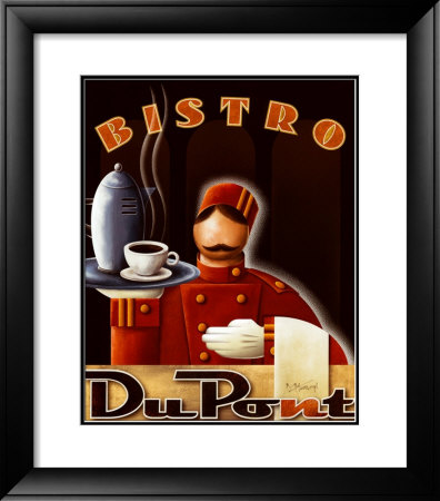 Bistro Dupont by Michael L. Kungl Pricing Limited Edition Print image