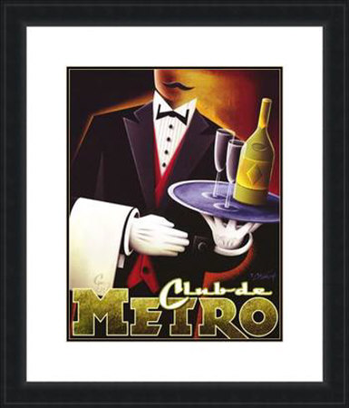 Club De Metro by Michael L. Kungl Pricing Limited Edition Print image