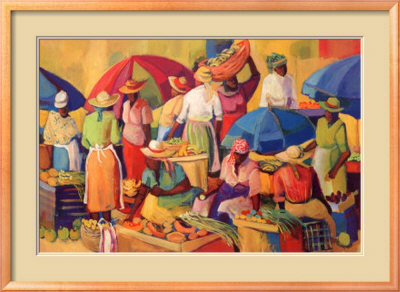 Market Day by V. Comissong Pricing Limited Edition Print image
