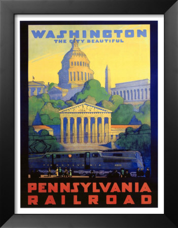 Pennsylvania Railroad, Washington by Grif Teller Pricing Limited Edition Print image