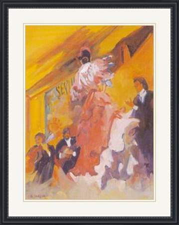 El Baile by Sharon Carson Pricing Limited Edition Print image