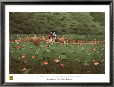 Benton Shrine by Kawase Hasui Pricing Limited Edition Print image