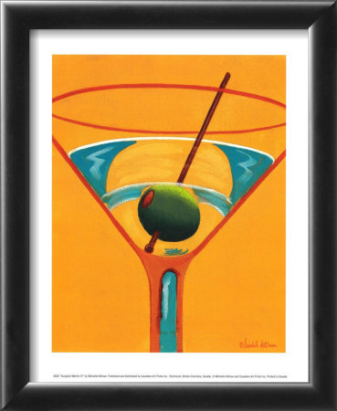 Sunglow Martini Iii by Michele Killman Pricing Limited Edition Print image