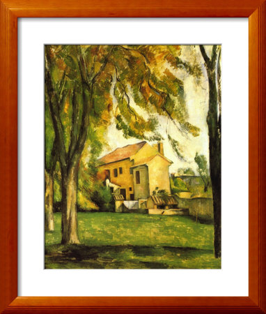 Chestnut Trees & Farm-Jas De Bouffan by Paul Cézanne Pricing Limited Edition Print image