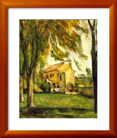 Chestnut Trees & Farm-Jas De Bouffan by Paul Cezanne Pricing Limited Edition Print image