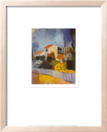 Helle Haus by Auguste Macke Pricing Limited Edition Print image