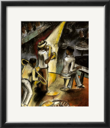 Jazz Riff by Jennifer Goldberger Pricing Limited Edition Print image