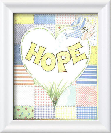 Words To Grow By - Hope by Lauren Hallam Pricing Limited Edition Print image