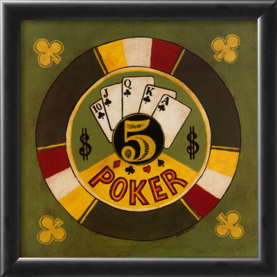 Poker - $5 by Gregory Gorham Pricing Limited Edition Print image