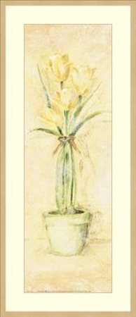 Yellow Tulip Bundle by Robin Shirley Pricing Limited Edition Print image