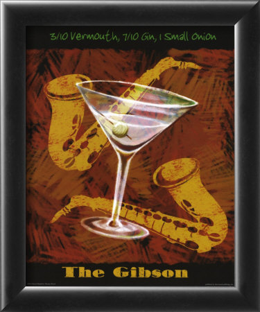 Gibson Martini by Thomas Wood Pricing Limited Edition Print image