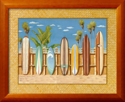 Surf Boards by Evelyn Jenkins-Drew Pricing Limited Edition Print image