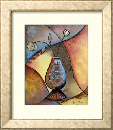 Blue Vase Iii by Marie Frederique Pricing Limited Edition Print image