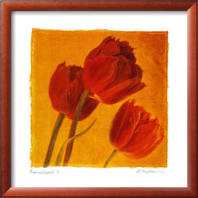 Red & Gold I by Amy Melious Pricing Limited Edition Print image
