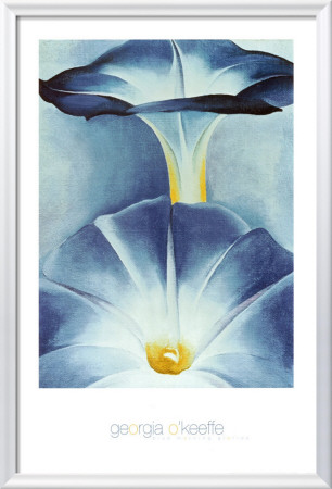 Blue Morning Glories by Georgia O'keeffe Pricing Limited Edition Print image