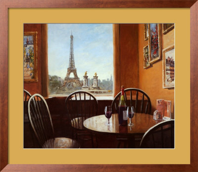 Cafe De France by Ronald Lewis Pricing Limited Edition Print image