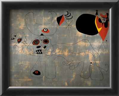 The Bullfight by Joan Miro Pricing Limited Edition Print image