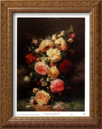 Bouquet De Roses by Jean Baptiste Claude Robie Pricing Limited Edition Print image