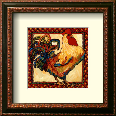Provincial Rooster Red by Suzanne Etienne Pricing Limited Edition Print image