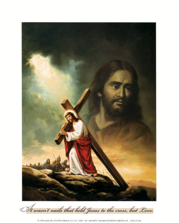 Burden Of The Cross by Myung Bo Pricing Limited Edition Print image