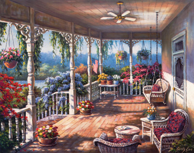 Dixie's Veranda by Sung Kim Pricing Limited Edition Print image