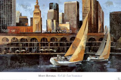Port De San Francisco by Marti Bofarull Pricing Limited Edition Print image