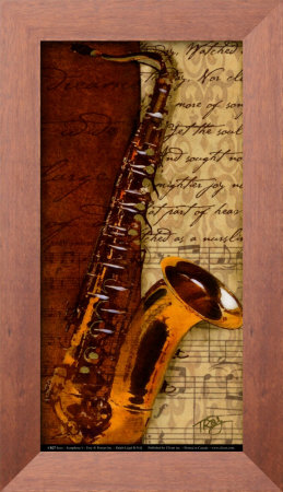 Saxo - Symphony I by Troy Pricing Limited Edition Print image