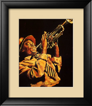 Trumpet Player by Hazel Soan Pricing Limited Edition Print image