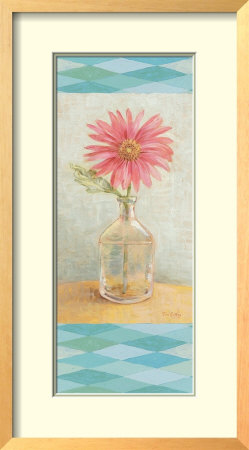 Pink Gerbera by Tim Coffey Pricing Limited Edition Print image