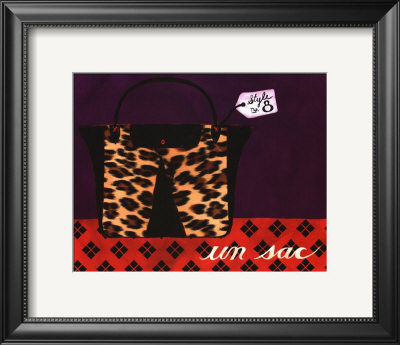 Leopard Handbag Iv by Jennifer Matla Pricing Limited Edition Print image