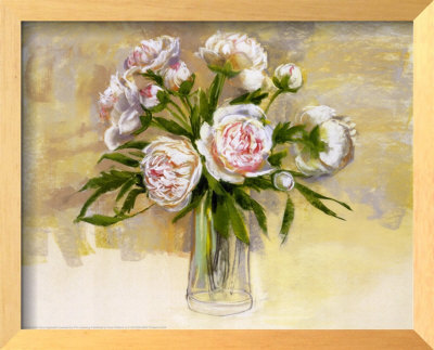 Peonies I by Carol Elizabeth Pricing Limited Edition Print image