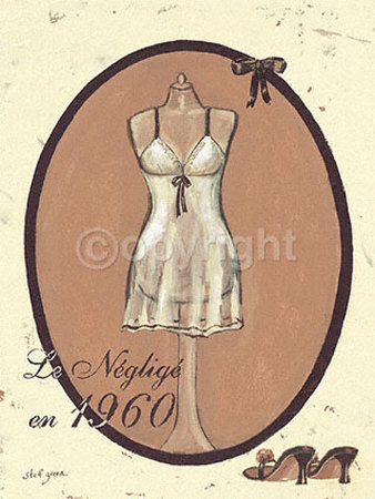 Le Neglige En 1960 by Steff Green Pricing Limited Edition Print image