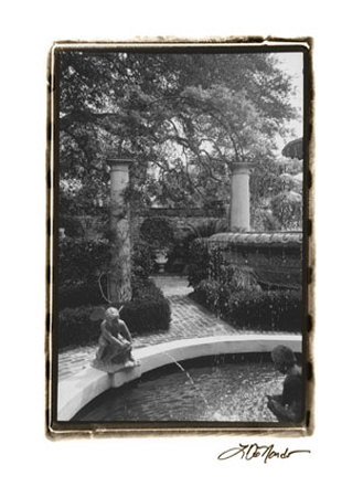 Garden Fountain I by Laura Denardo Pricing Limited Edition Print image