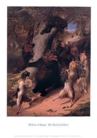 March Of Silenus by William Holbrook Beard Pricing Limited Edition Print image