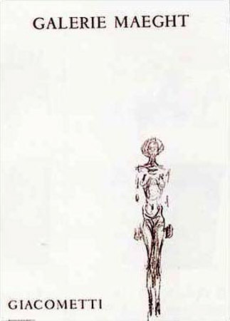Nu De Femme De Face, 1961 by Alberto Giacometti Pricing Limited Edition Print image