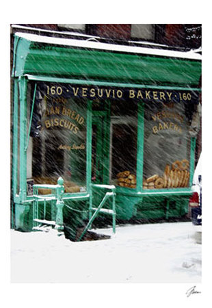 Vesuvio Bakery, Winter by Igor Maloratsky Pricing Limited Edition Print image