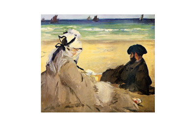At The Beach by Édouard Manet Pricing Limited Edition Print image